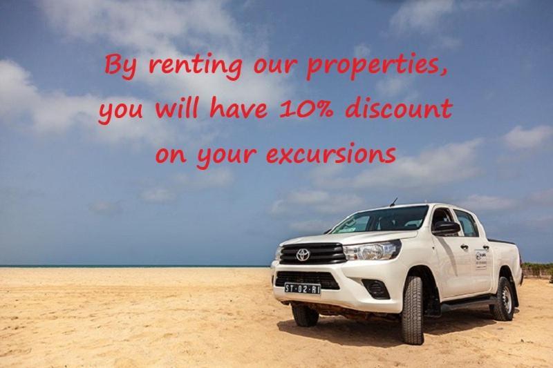 Residence Por Do Sol, Praia Cabral, Boa Vista, Cape Verde, Free Wi-Fi Σαλ Ρέι Εξωτερικό φωτογραφία